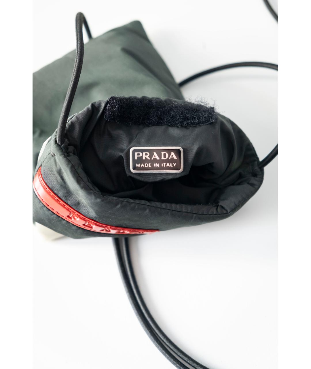 PRADA Зеленая поясная сумка, фото 5