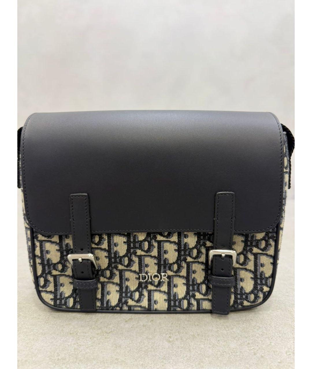 CHRISTIAN DIOR Темно-синяя сумка, фото 3