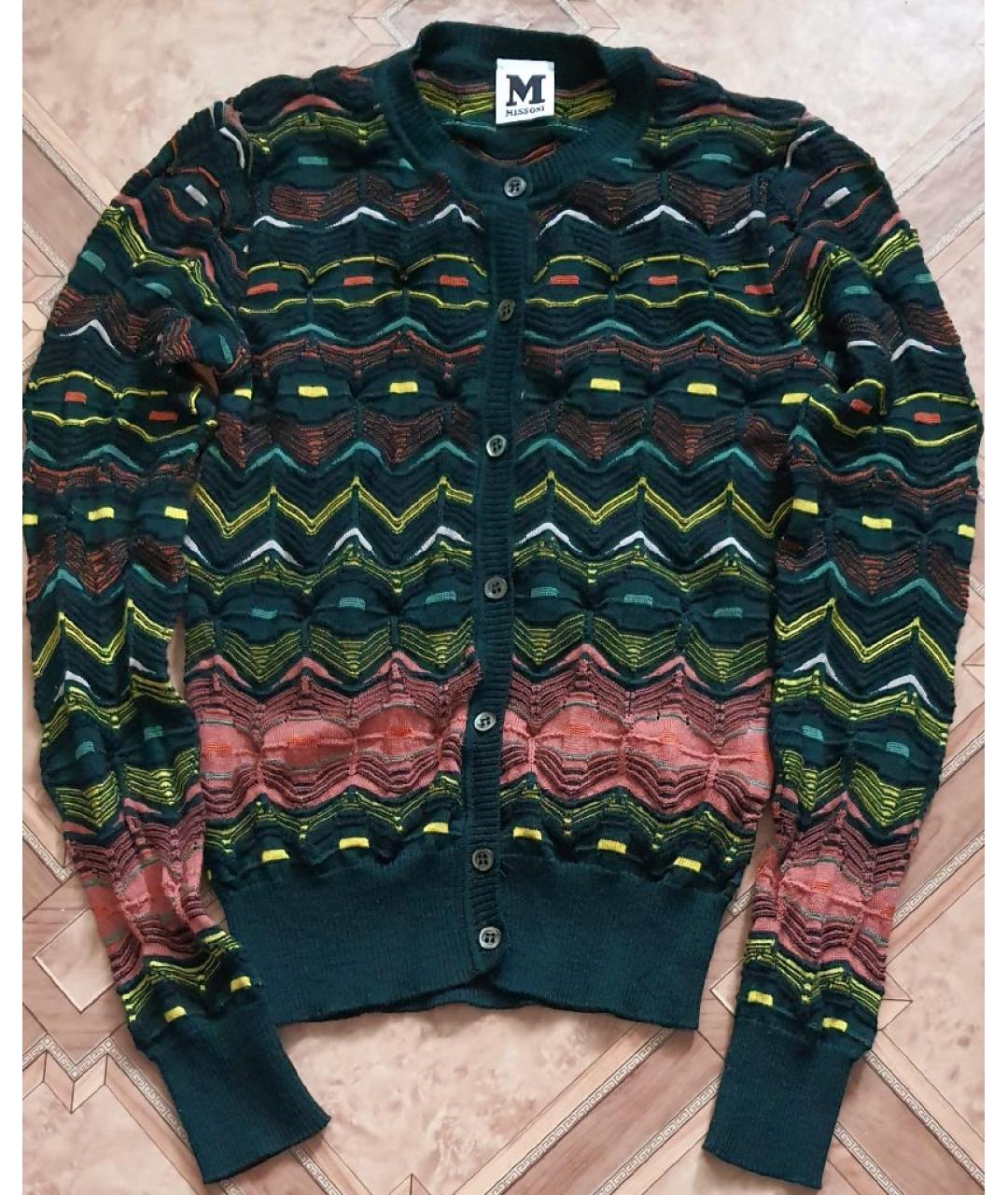 M MISSONI Зеленый джемпер / свитер, фото 9