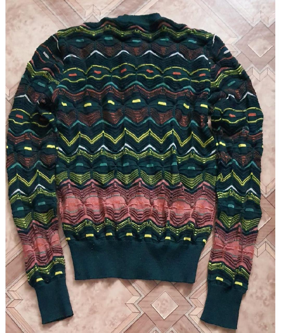 M MISSONI Зеленый джемпер / свитер, фото 2