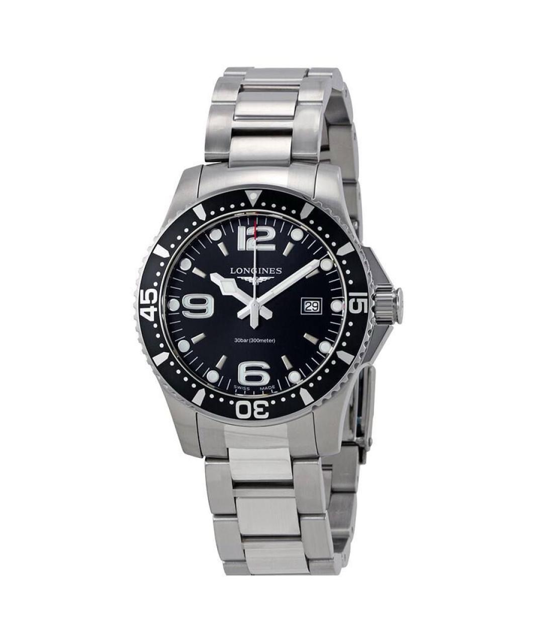 LONGINES Серебряные стальные часы, фото 1