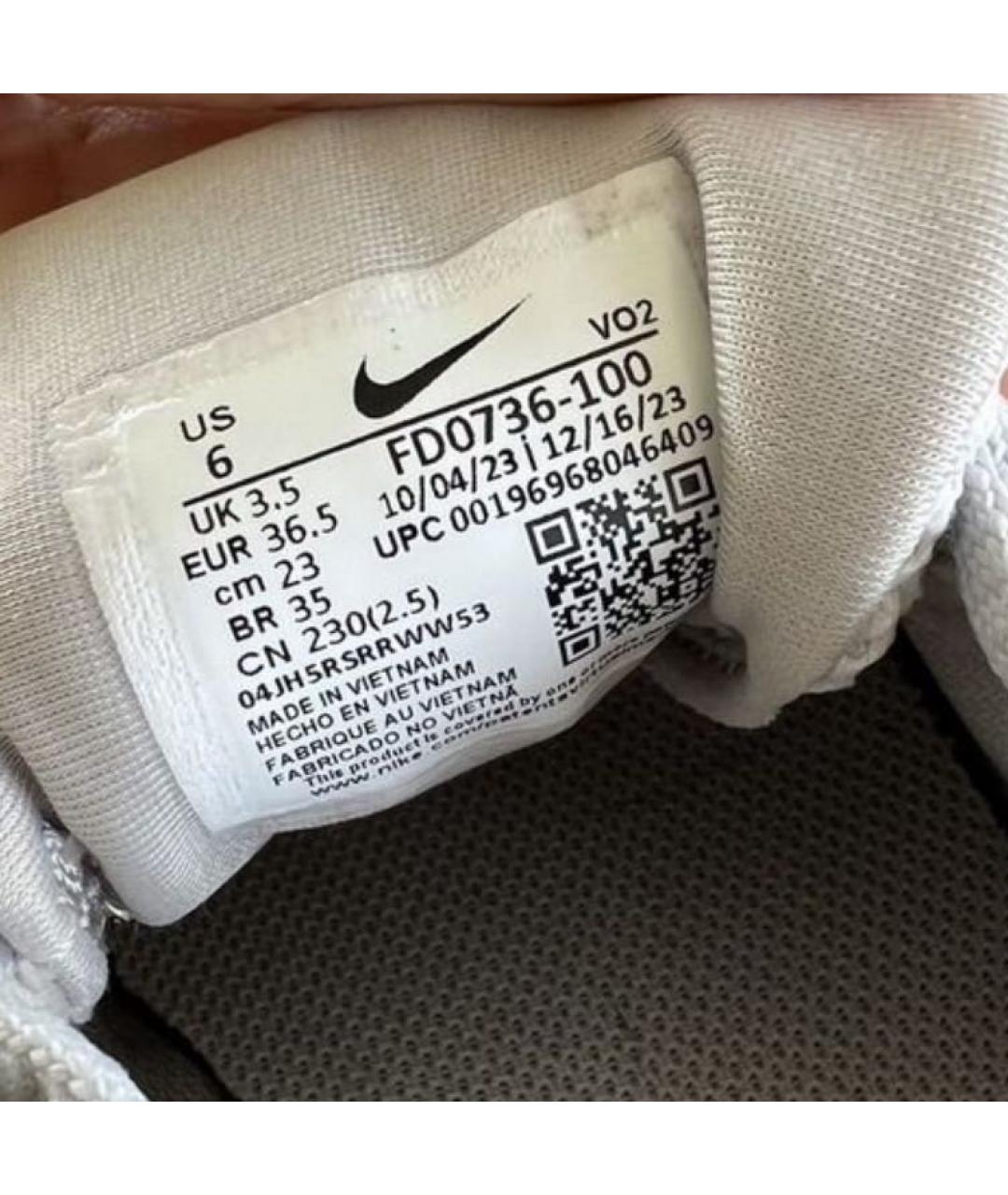 NIKE Серые текстильные кроссовки, фото 6