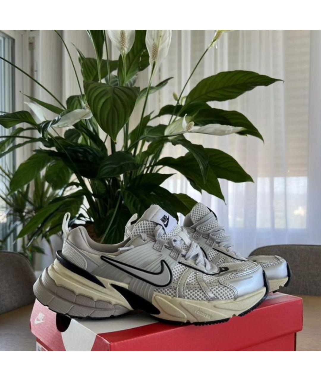 NIKE Серые текстильные кроссовки, фото 7