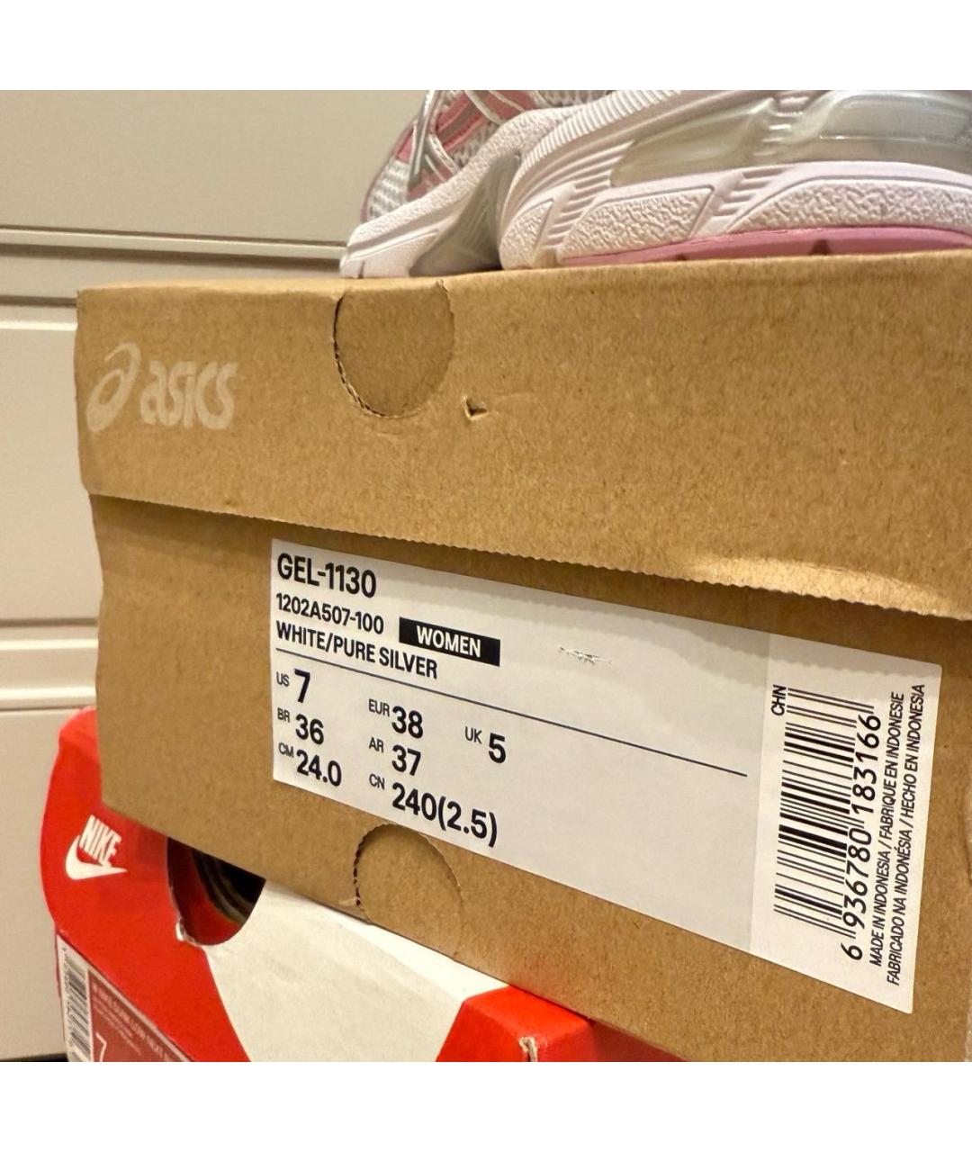 ASICS Белые кроссовки, фото 6