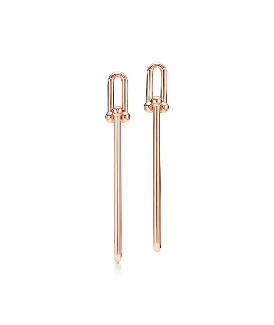TIFFANY&CO Золотые серьги из розового золота, фото 1