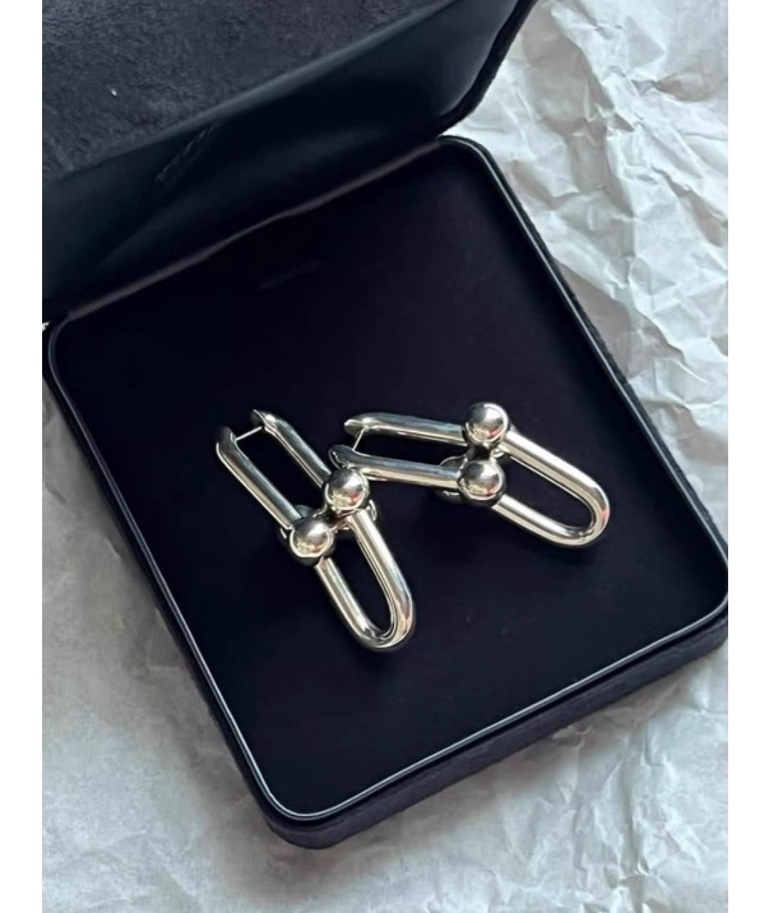 TIFFANY&CO Серебряные серебряные серьги, фото 2