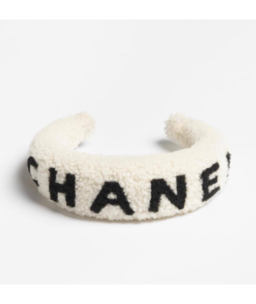 CHANEL Белый ободок, фото 2