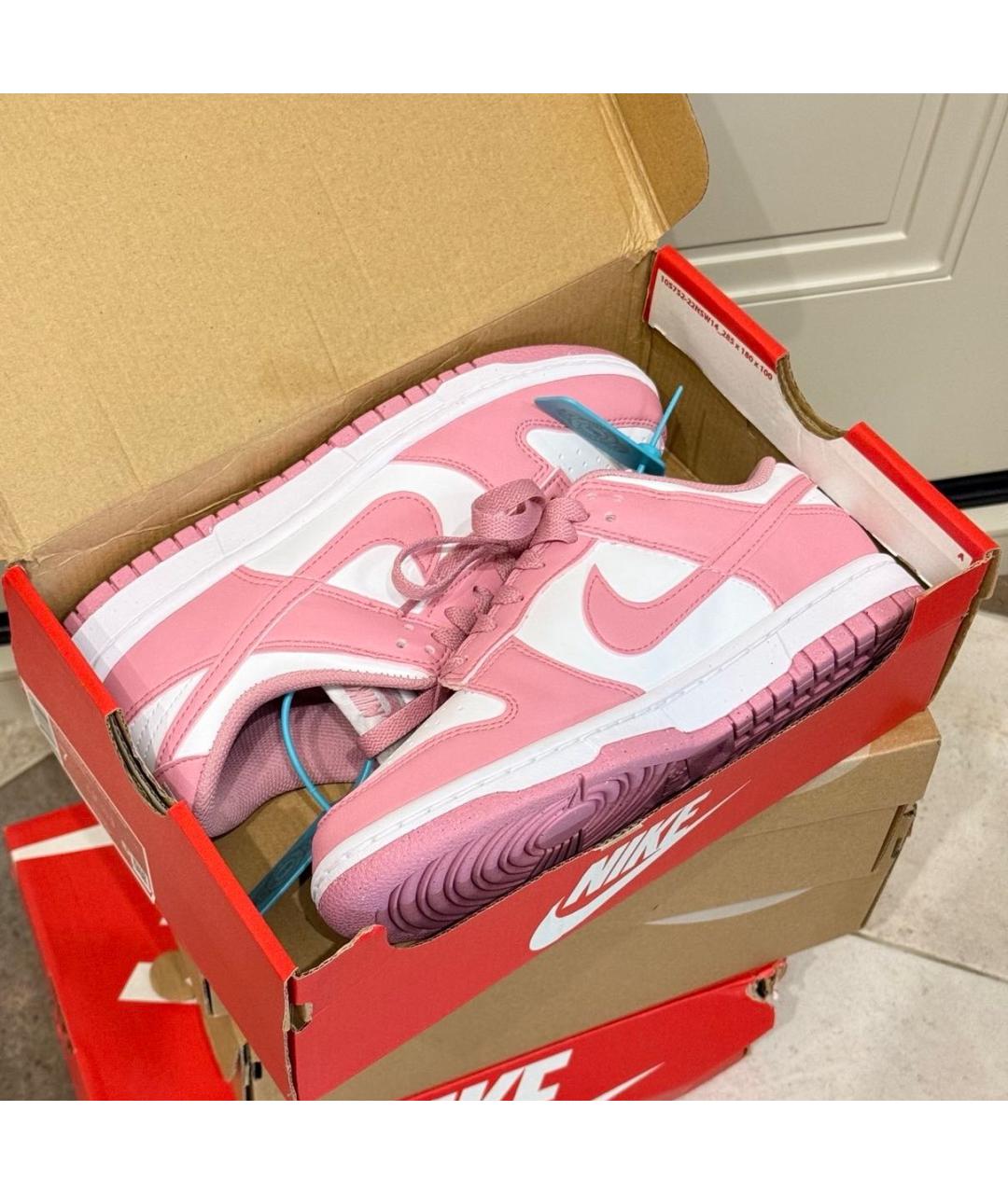 NIKE Розовые кеды, фото 4
