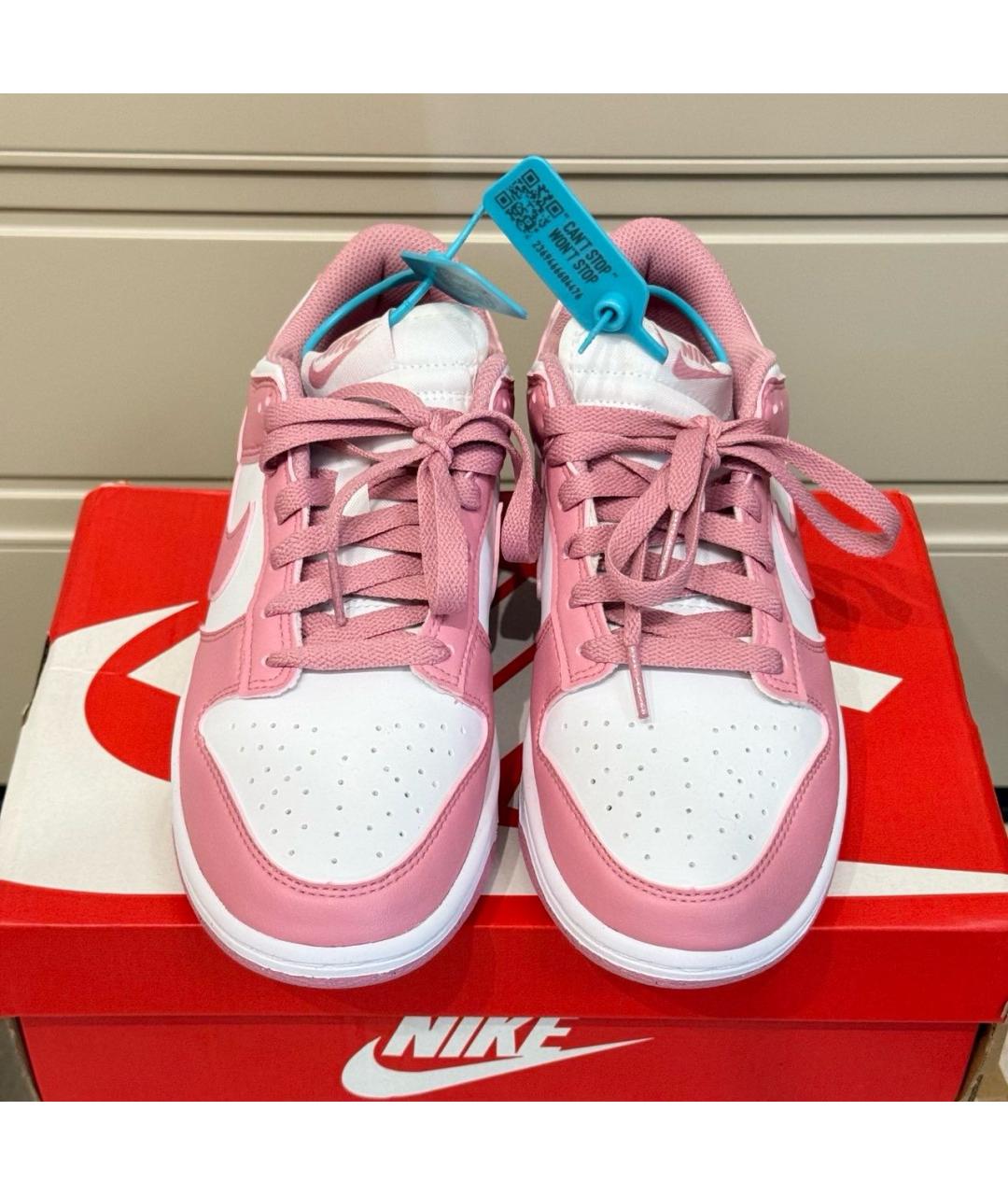 NIKE Розовые кеды, фото 3