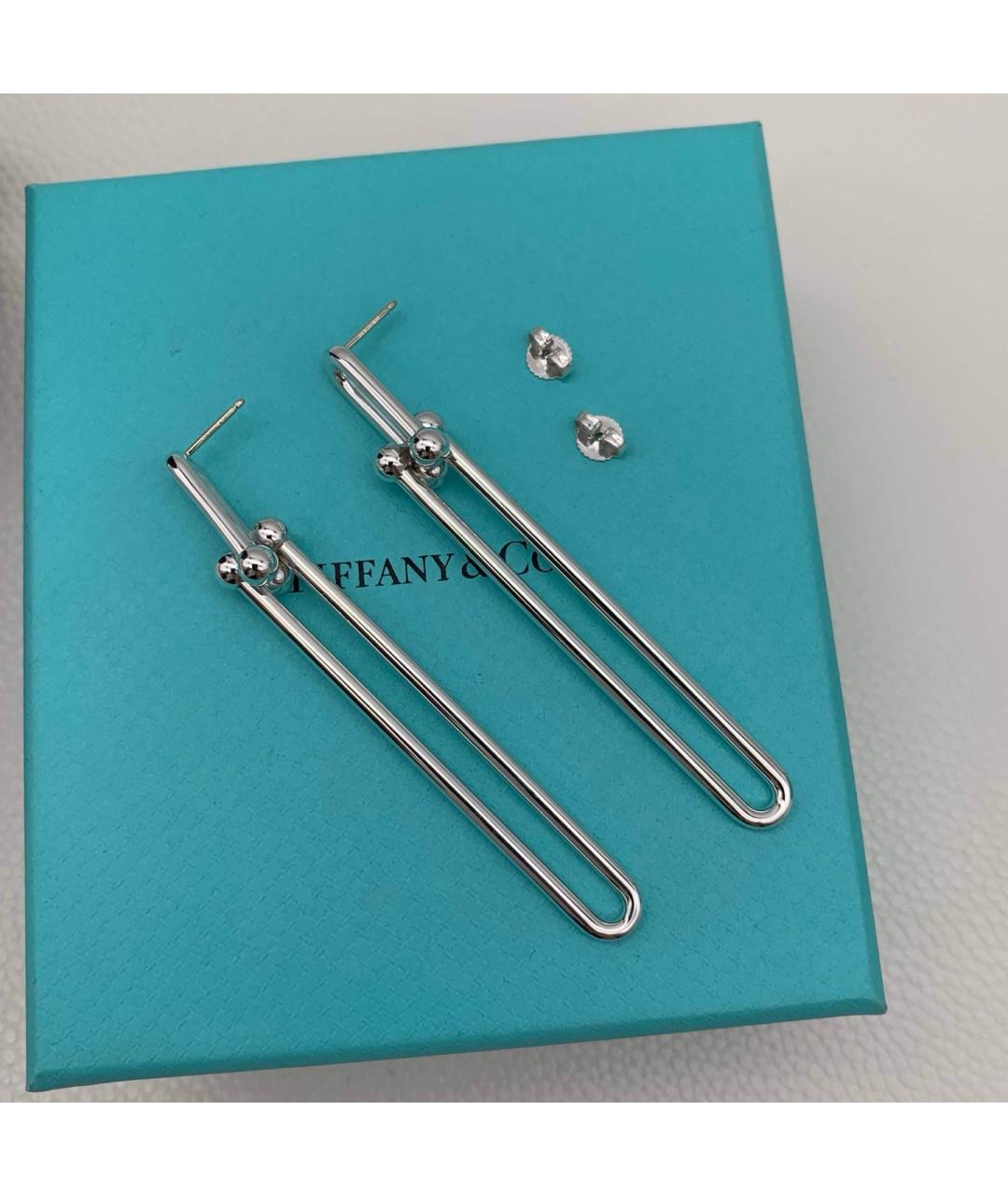 TIFFANY&CO Серебряные серебряные серьги, фото 5