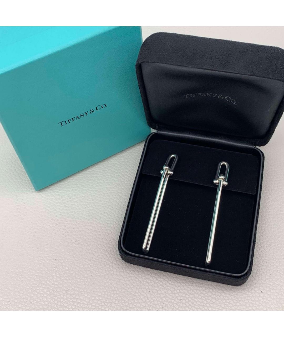 TIFFANY&CO Серебряные серебряные серьги, фото 2