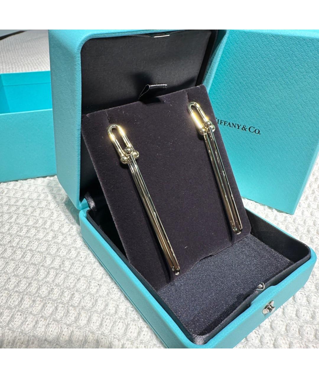 TIFFANY&CO Золотые серьги из желтого золота, фото 4