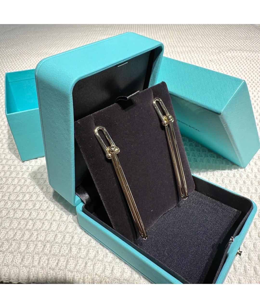 TIFFANY&CO Золотые серьги из желтого золота, фото 6