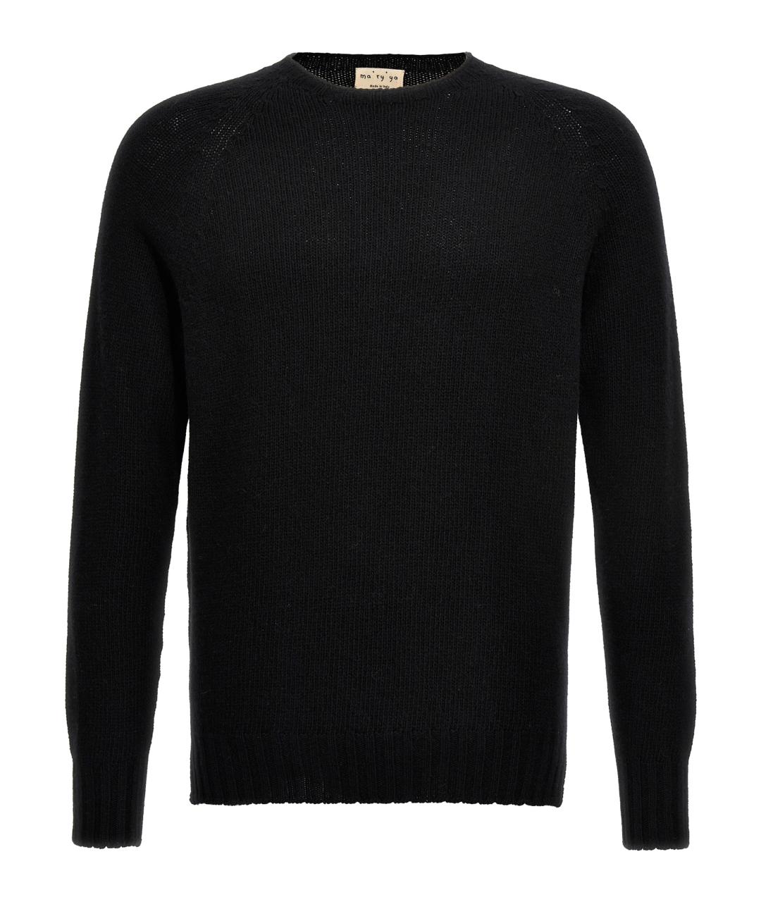 MA'RY'YA Черный шерстяной джемпер / свитер, фото 1