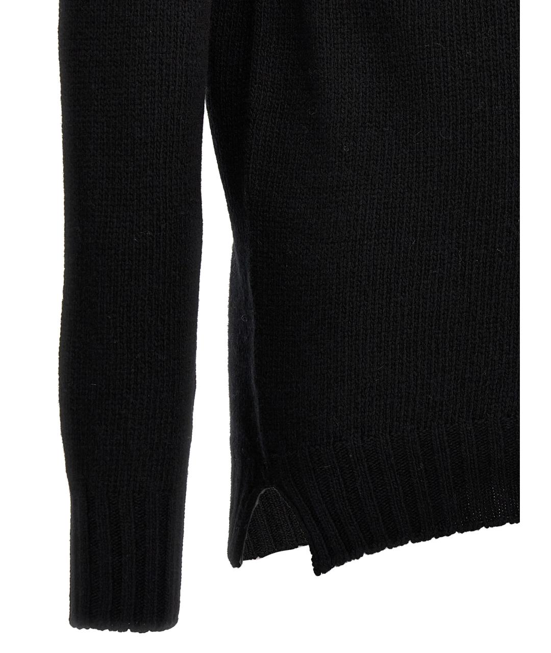 MA'RY'YA Черный шерстяной джемпер / свитер, фото 4