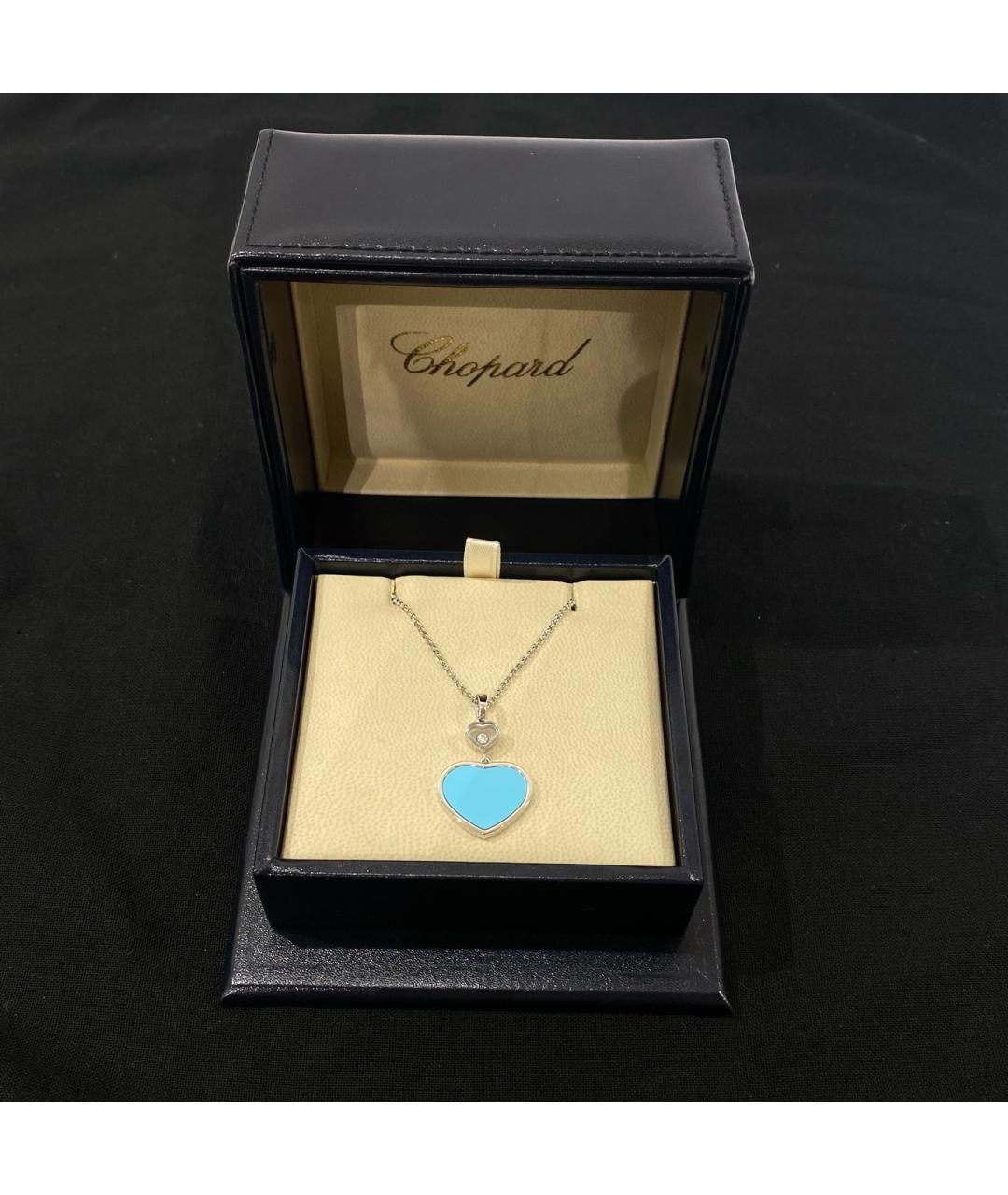 CHOPARD Серебряное колье из белого золота, фото 2