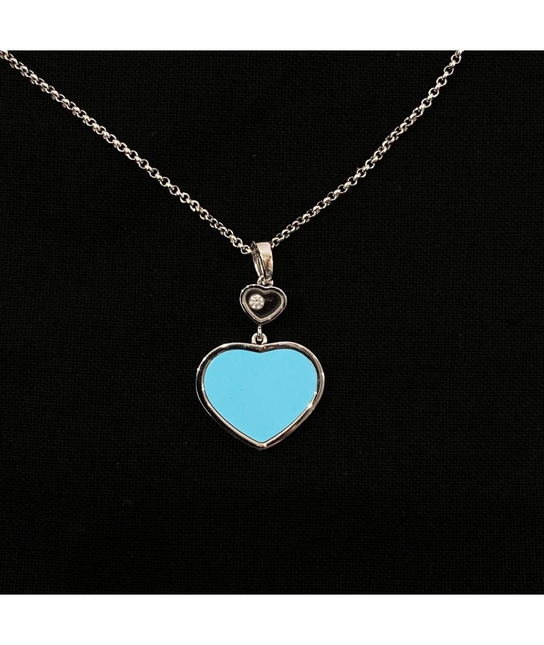 CHOPARD Серебряное колье из белого золота, фото 3