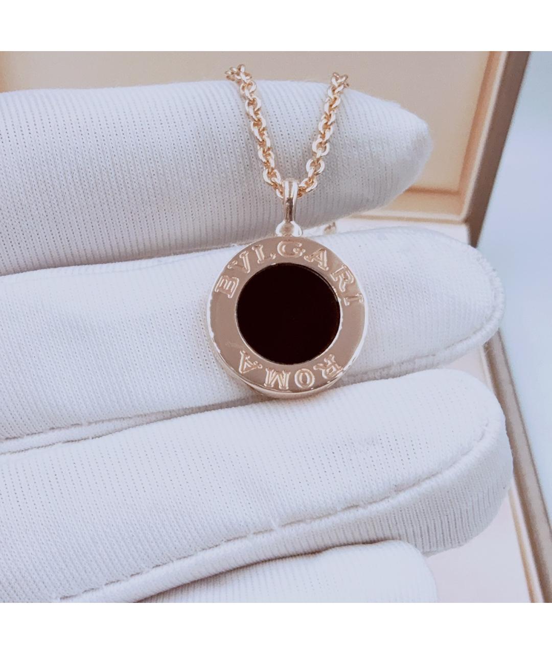 BVLGARI Розовое колье из розового золота, фото 3