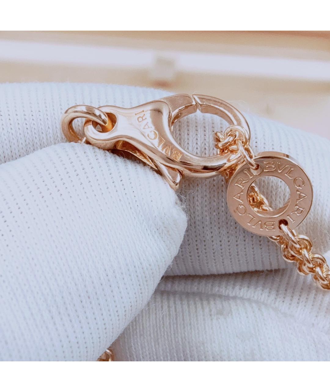 BVLGARI Розовое колье из розового золота, фото 7
