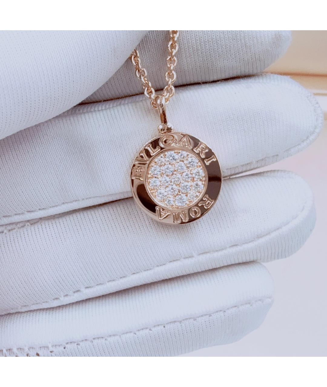 BVLGARI Розовое колье из розового золота, фото 5