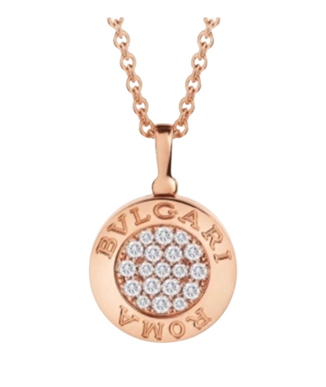 BVLGARI Розовое колье из розового золота, фото 1