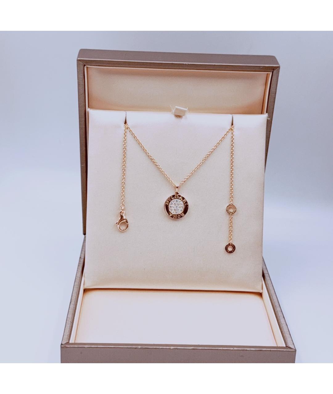 BVLGARI Розовое колье из розового золота, фото 2