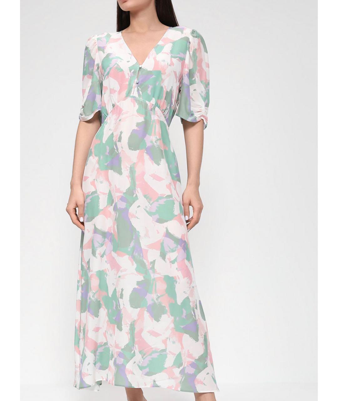 HUGO BOSS Мульти шелковое платье, фото 5