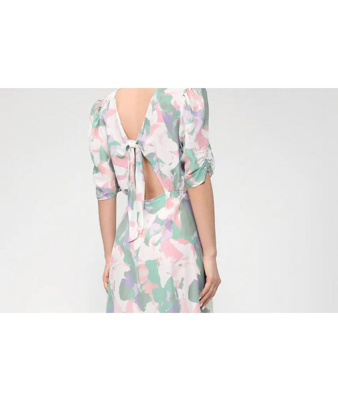 HUGO BOSS Мульти шелковое платье, фото 2