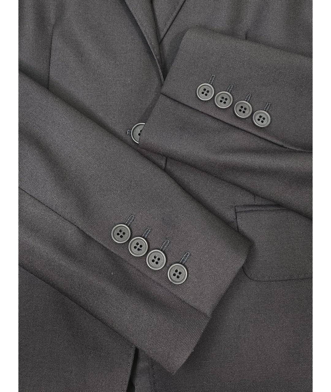 MAX MARA Синий шерстяной жакет/пиджак, фото 3