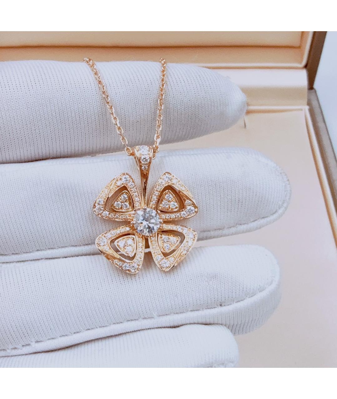 BVLGARI Розовое колье из розового золота, фото 5