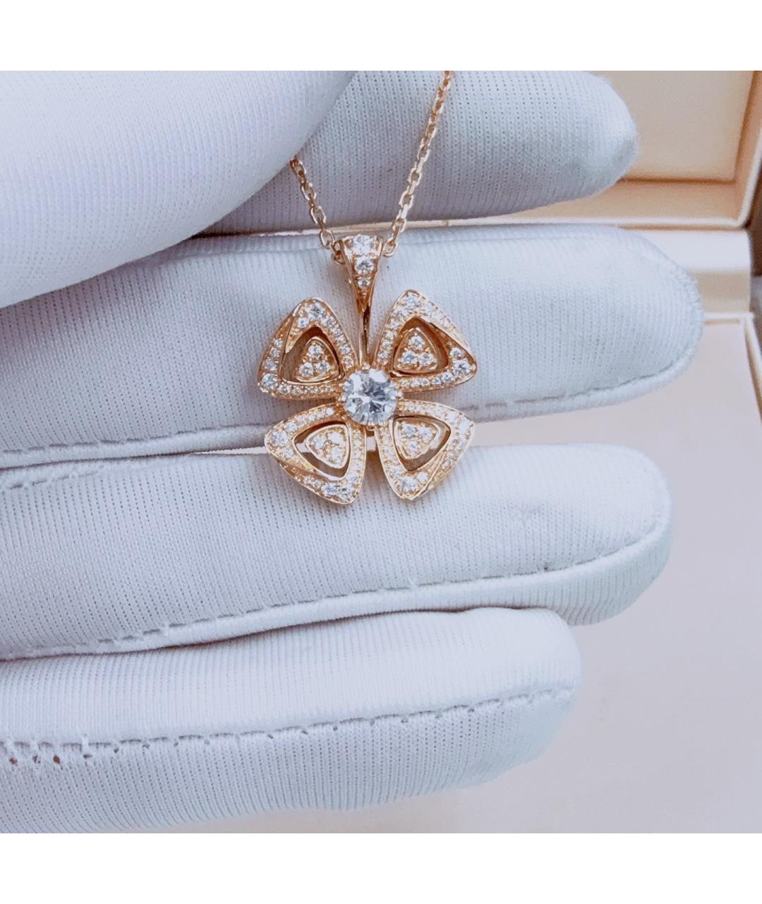 BVLGARI Розовое колье из розового золота, фото 4