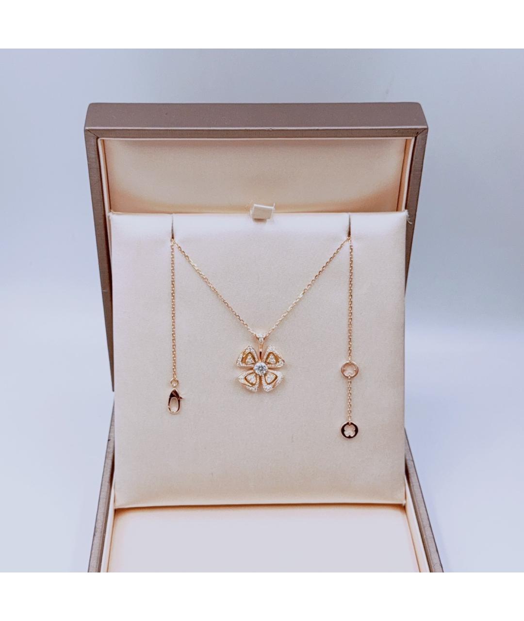 BVLGARI Розовое колье из розового золота, фото 2