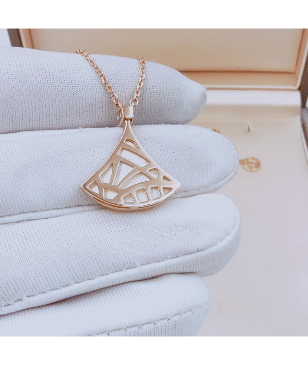 BVLGARI Розовое колье из розового золота, фото 4