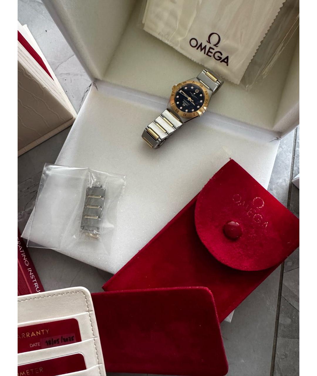 OMEGA Золотые часы из розового золота, фото 7