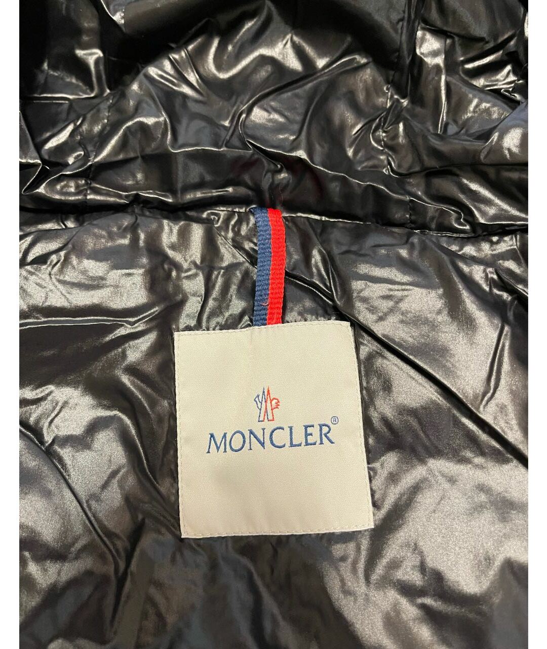 MONCLER Белый полиэстеровый жилет, фото 4