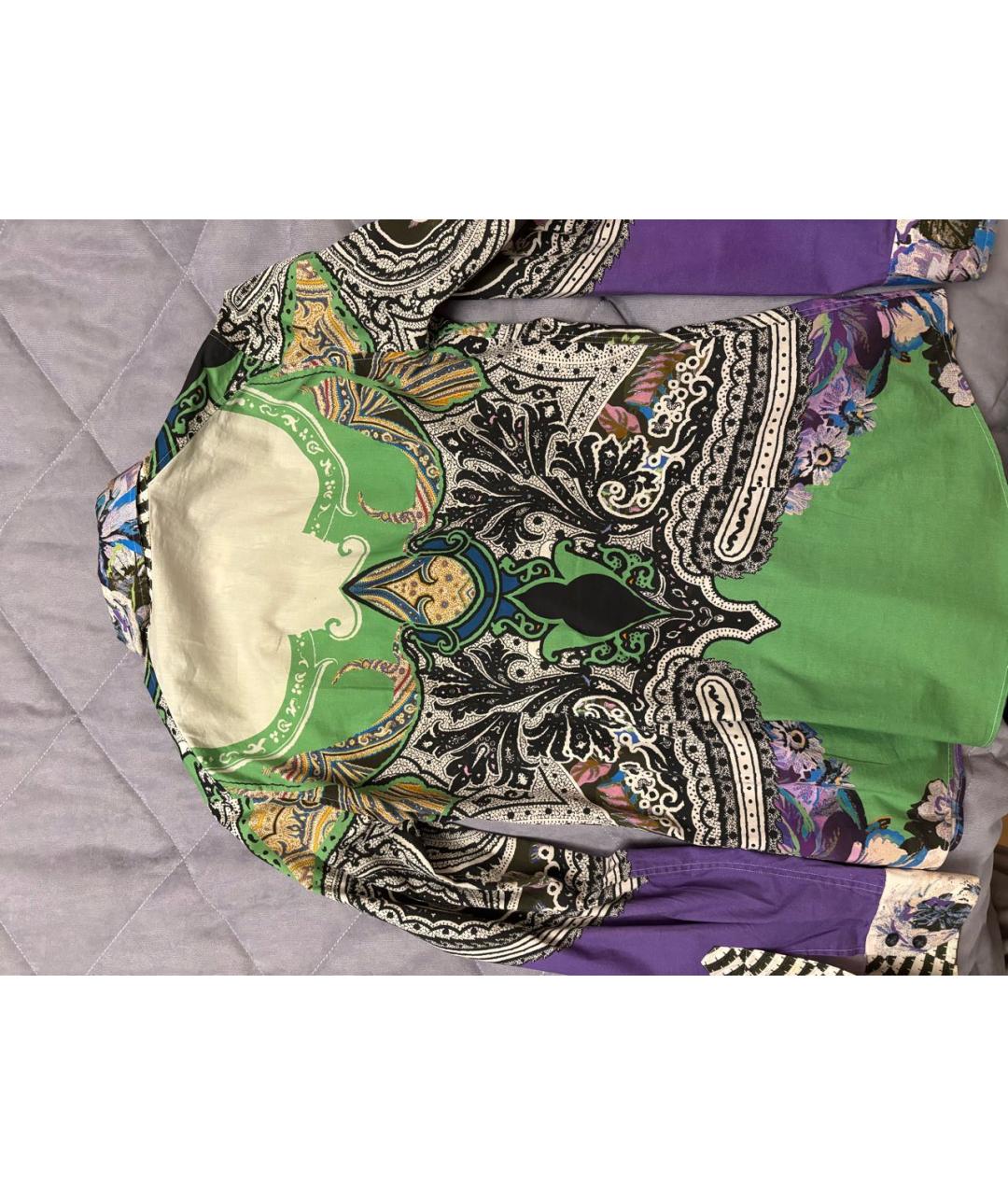 ETRO Мульти хлопковая рубашка, фото 2