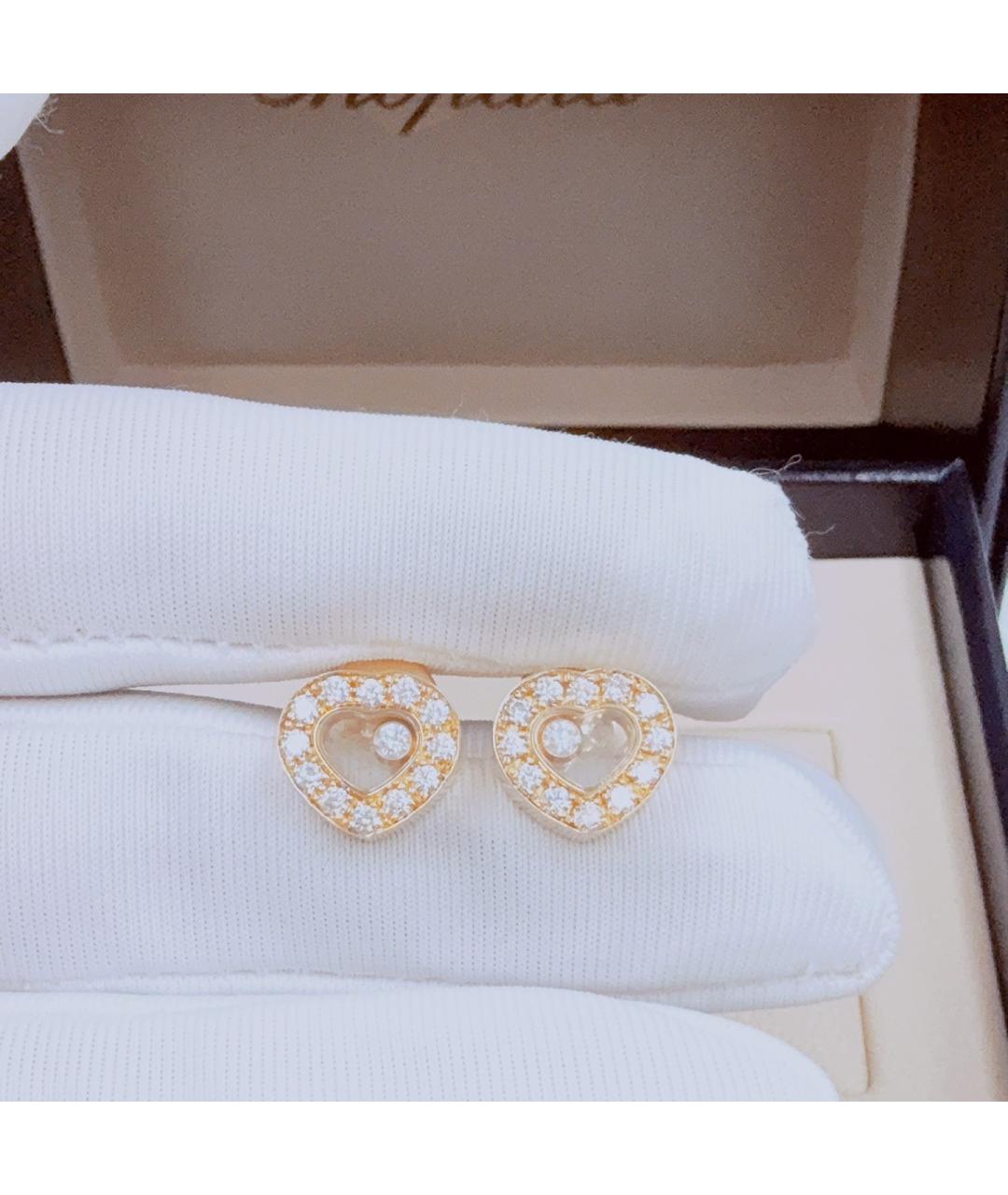 CHOPARD Желтые серьги из желтого золота, фото 4