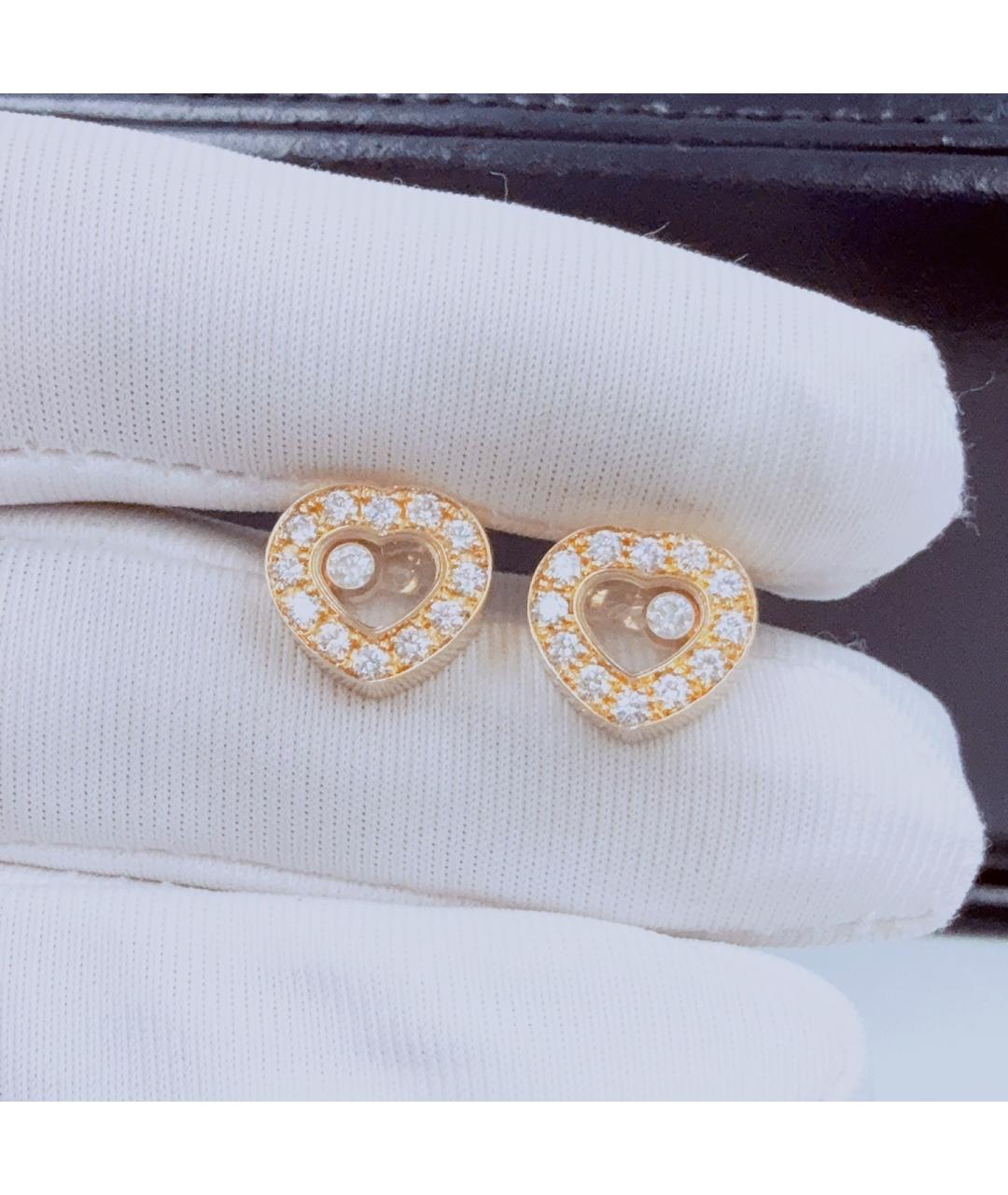 CHOPARD Желтые серьги из желтого золота, фото 3