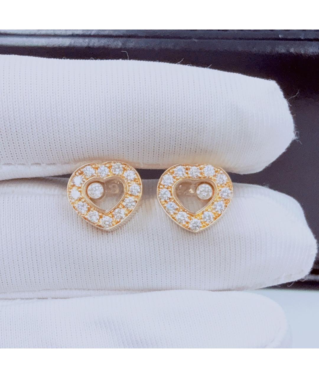 CHOPARD Желтые серьги из желтого золота, фото 7