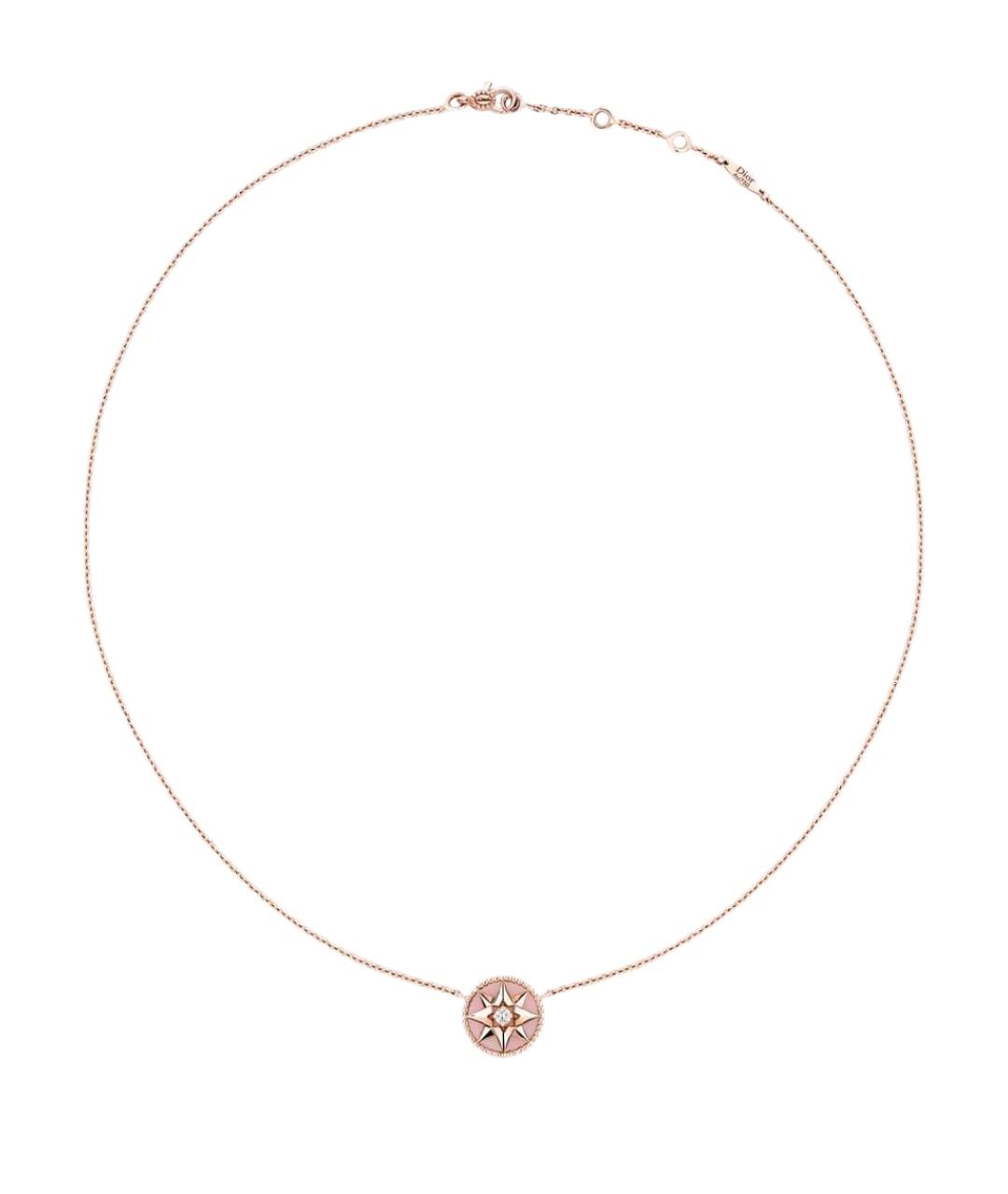 CHRISTIAN DIOR Розовое колье из розового золота, фото 1