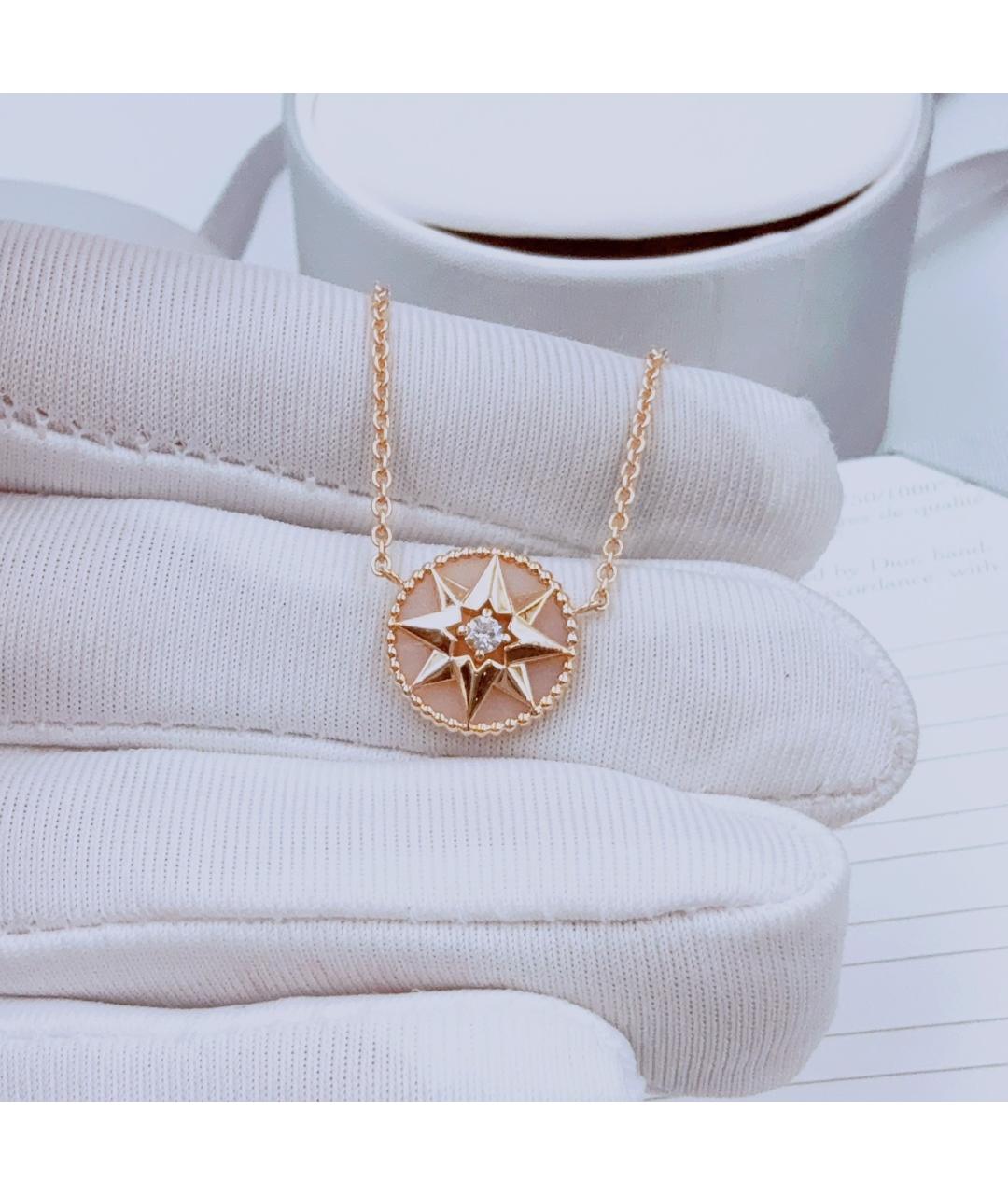 CHRISTIAN DIOR Розовое колье из розового золота, фото 4