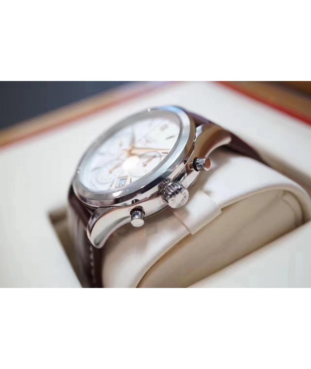 LONGINES Белые металлические часы, фото 3