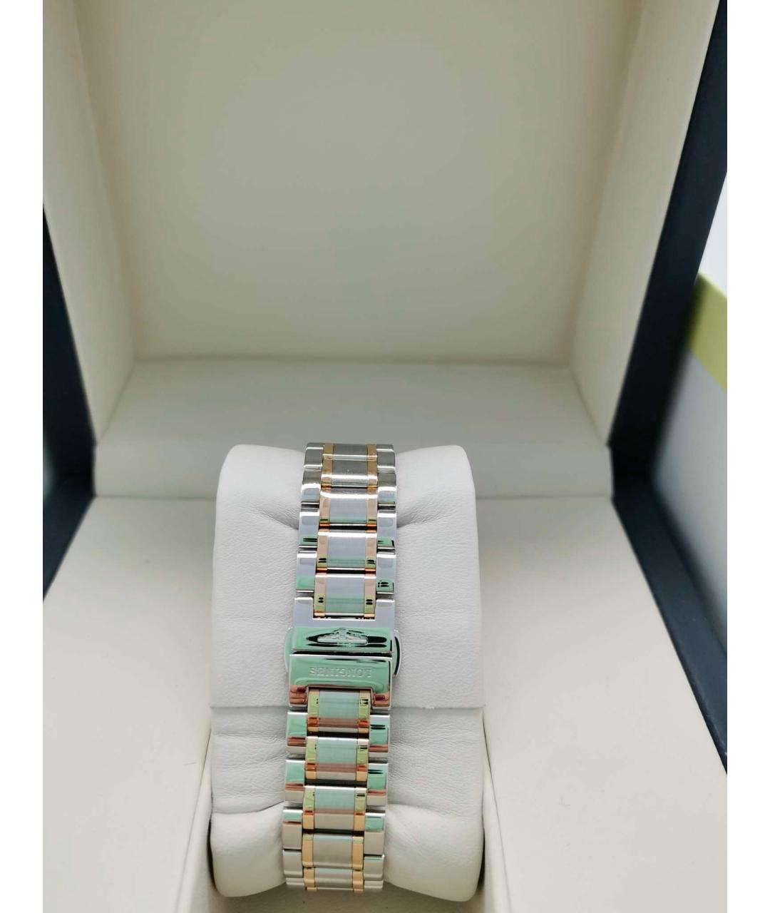 LONGINES Белые часы из розового золота, фото 6