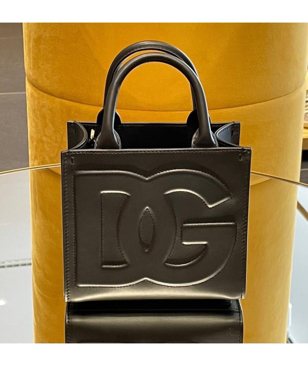 DOLCE&GABBANA Черная сумка через плечо, фото 3