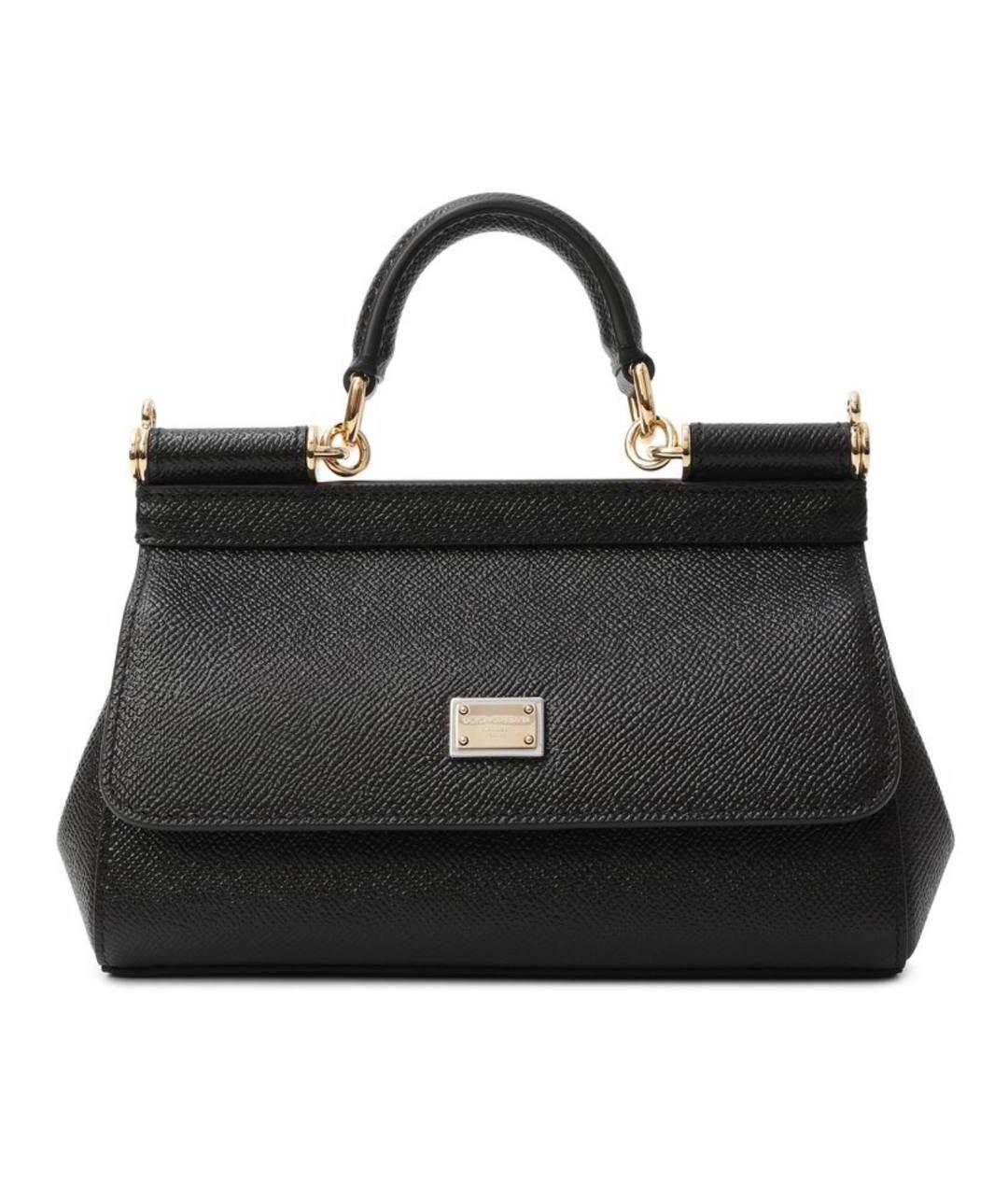 DOLCE&GABBANA Черная сумка через плечо, фото 1