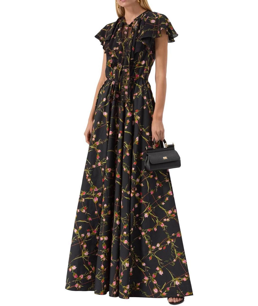 DOLCE&GABBANA Черная сумка через плечо, фото 5