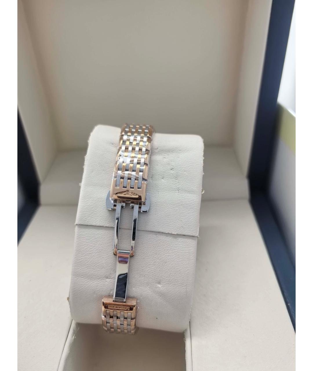 LONGINES Белые часы из розового золота, фото 5