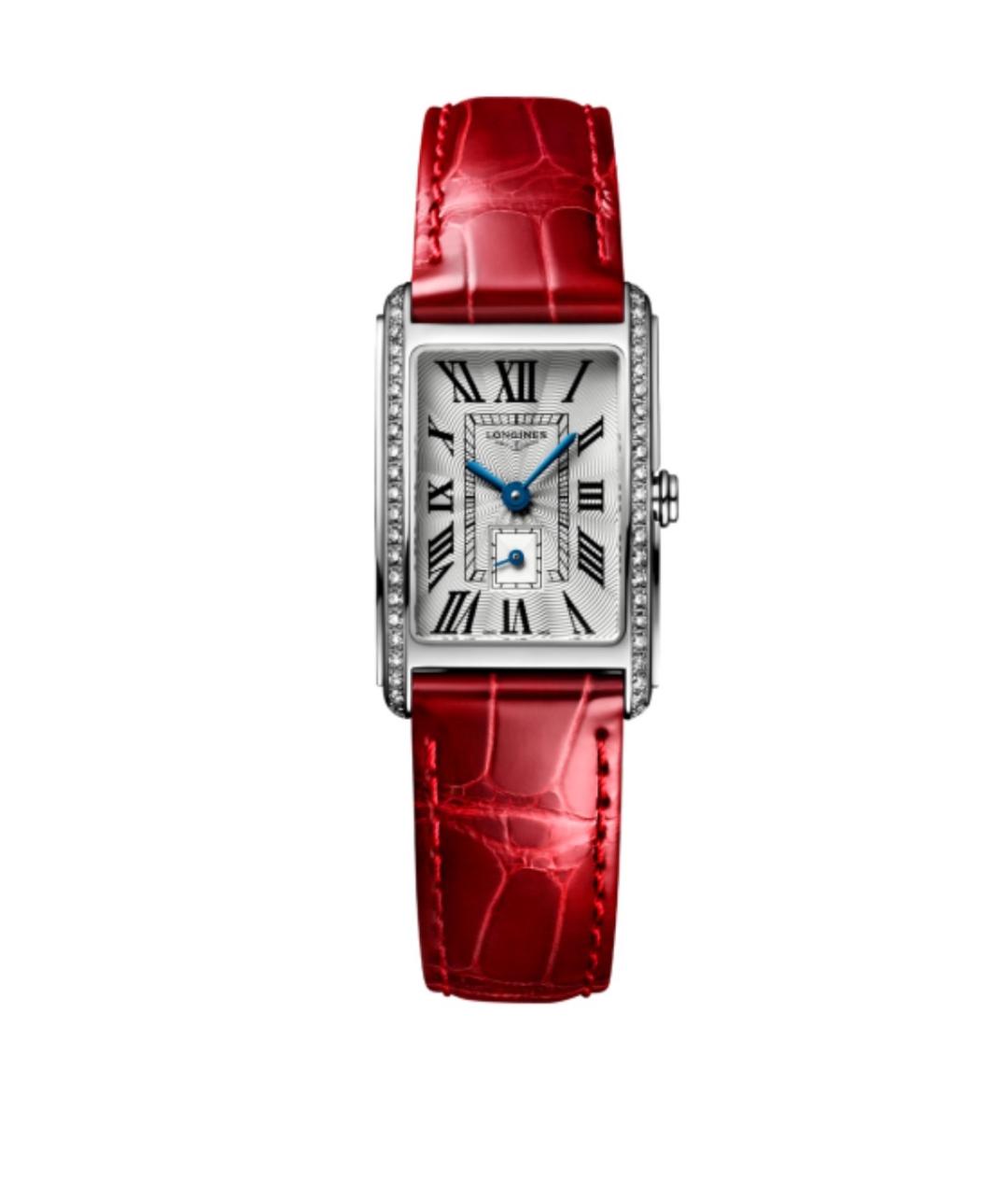 LONGINES Белые стальные часы, фото 1