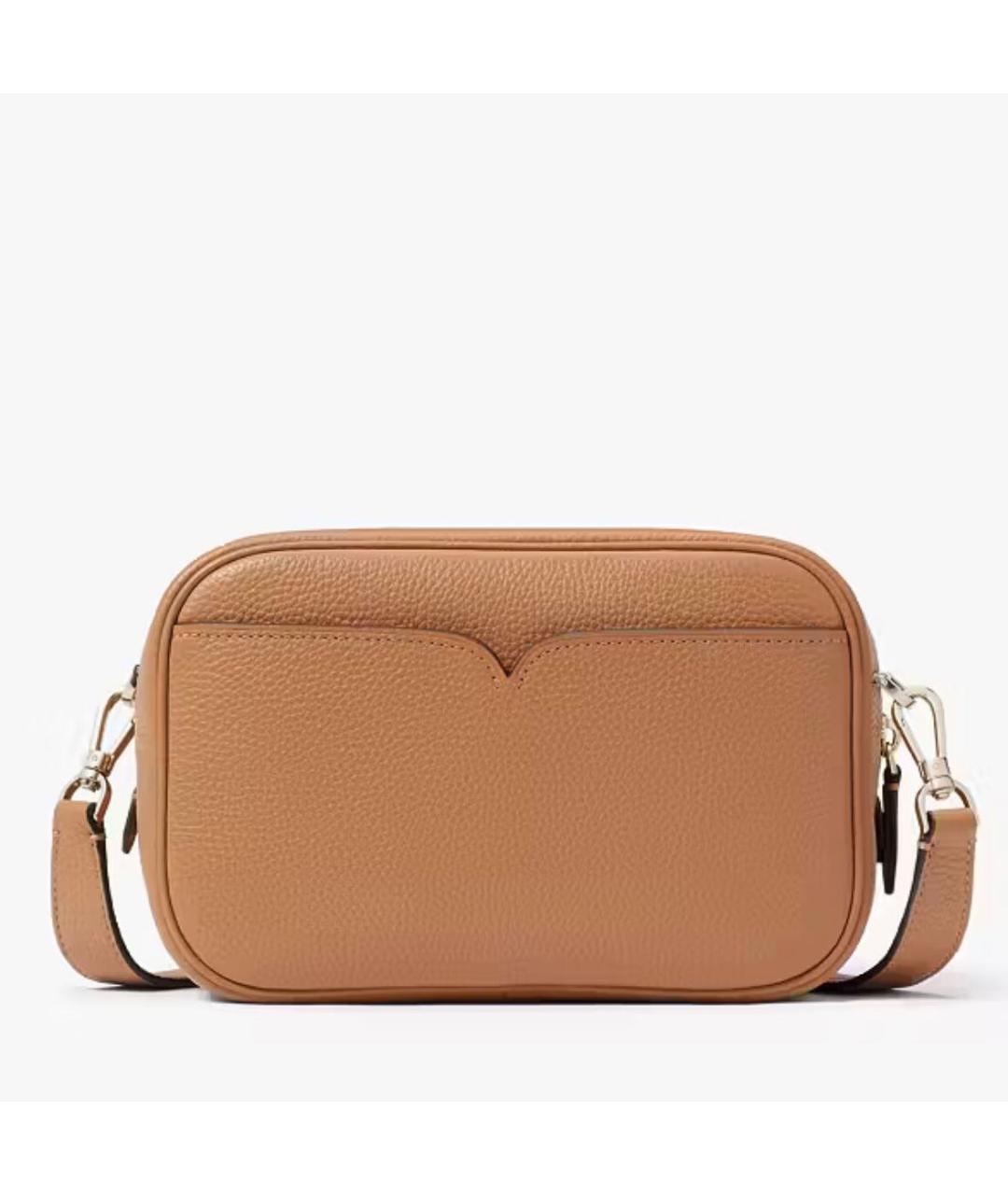 KATE SPADE Коричневая кожаная сумка через плечо, фото 3