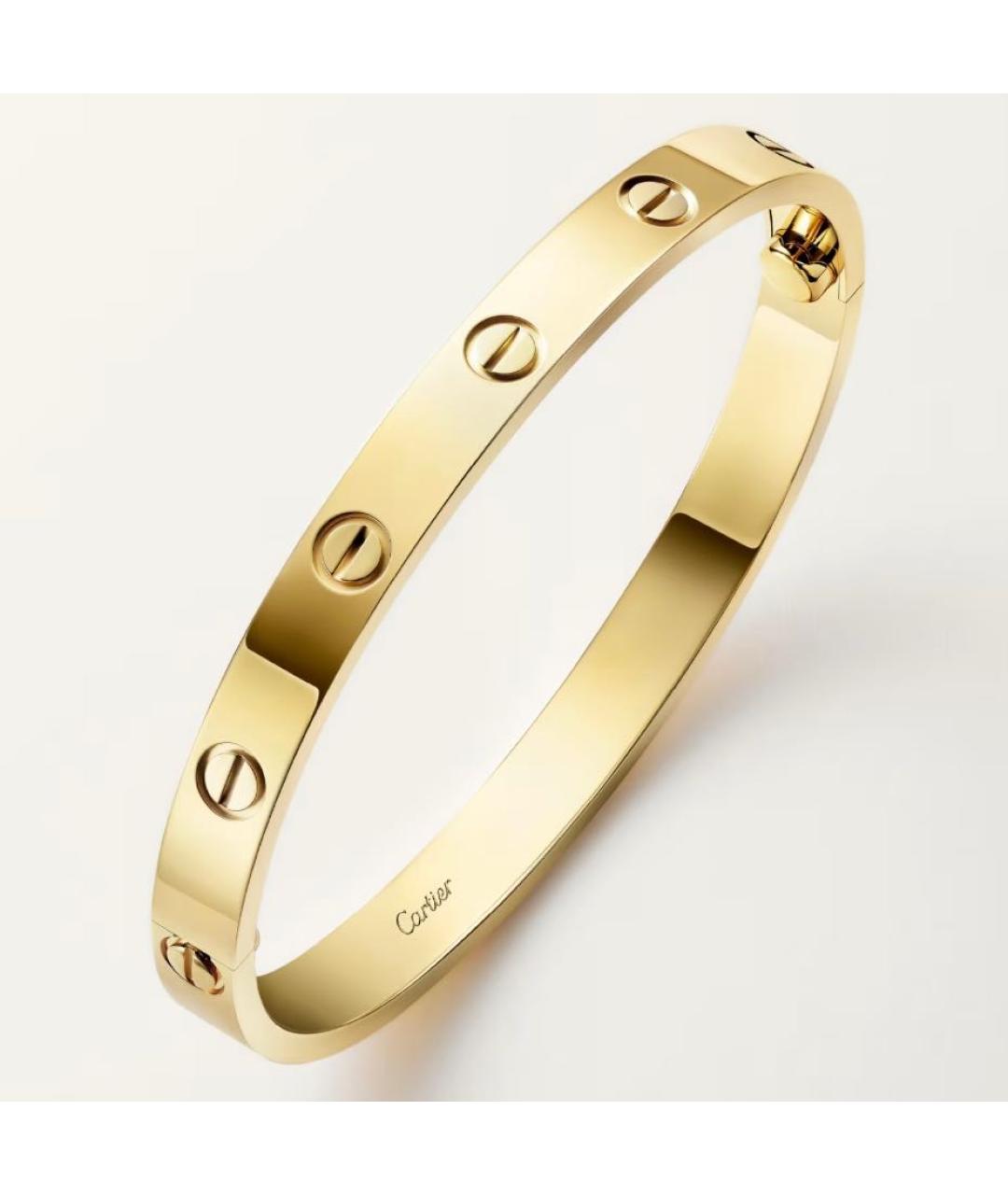 CARTIER Золотой браслет из желтого золота, фото 2